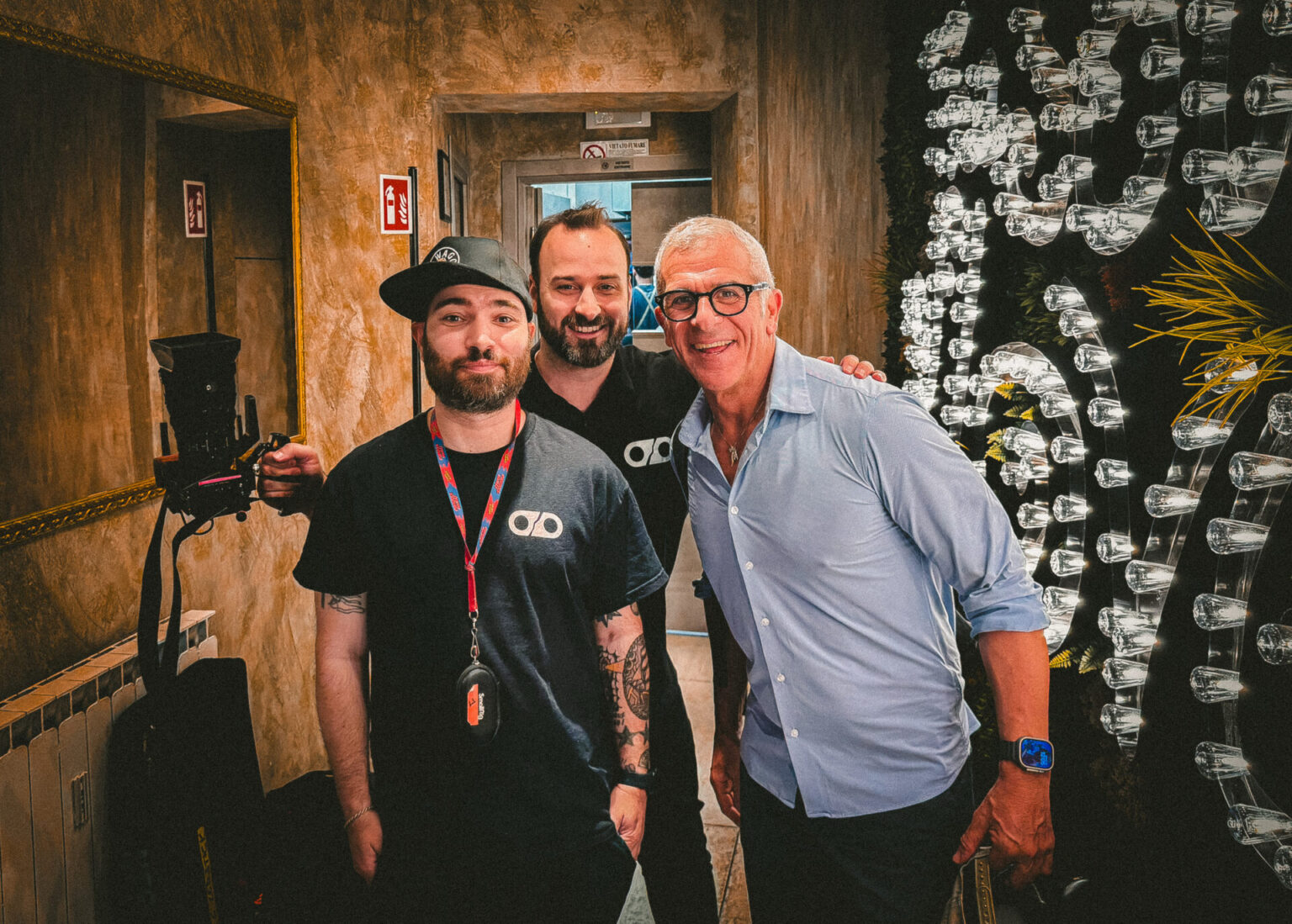 “Riprese video di No One Productions per il progetto WE GRILL Chef Max Mariola